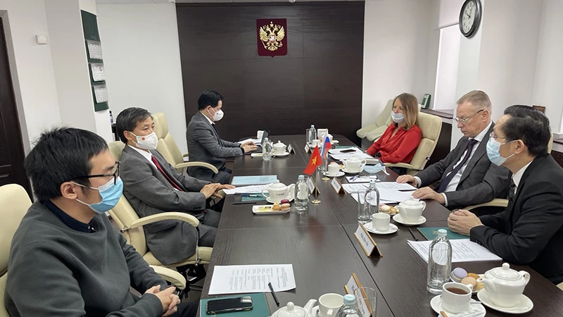 Đẩy mạnh quan hệ hợp tác pháp luật và tư pháp giữa Việt Nam-Liên bang Nga