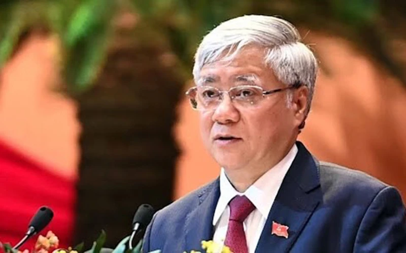 Chủ tịch Ủy ban Trung ương Mặt trận Tổ quốc Việt Nam Đỗ Văn Chiến.