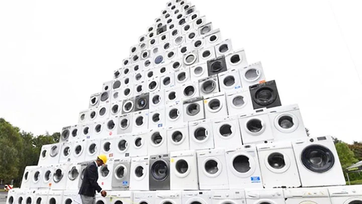 “Kim tự tháp” máy giặt