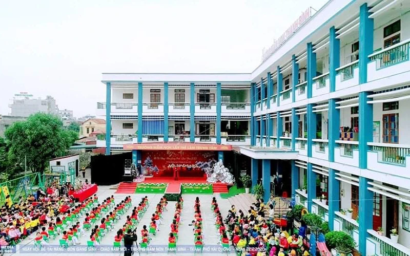Trường Mầm non Thanh Bình thành phố Hải Dương.