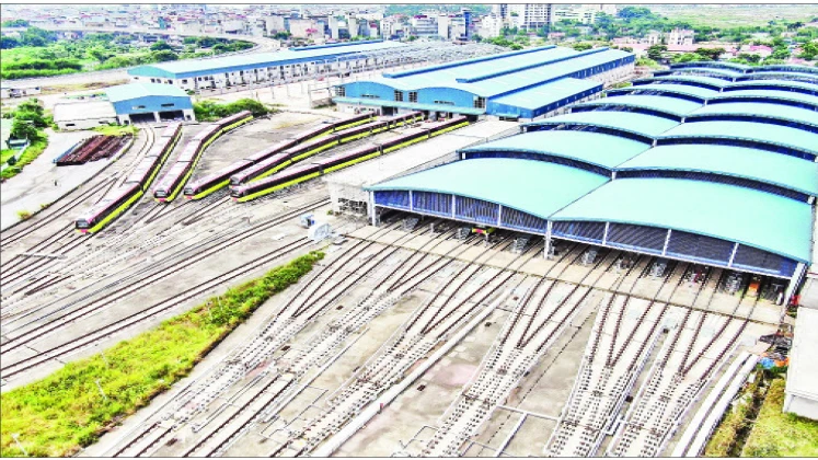 Dự án tuyến đường sắt đô thị Nhổn-Ga Hà Nội đang được các đơn vị thi công khẩn trương hoàn thành, dự kiến đưa vào hoạt động trong năm 2022.