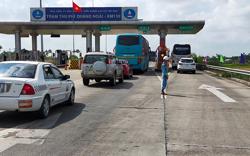 Đường cao tốc Đà Nẵng-Quảng Ngãi. (Ảnh: VEC cung cấp)