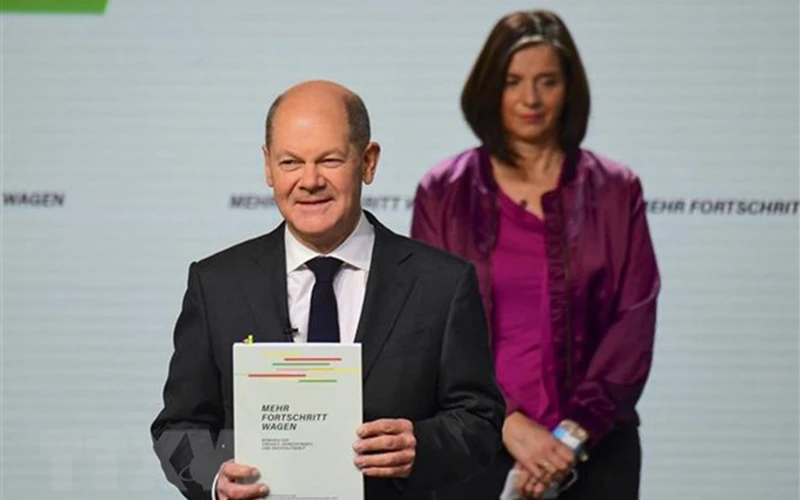 Ông Olaf Scholz trở thành Thủ tướng Đức. (Ảnh: AFP/TTXVN)