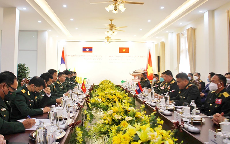 Đối thoại chính sách quốc phòng Việt Nam - Lào cấp Thứ trưởng lần thứ hai.