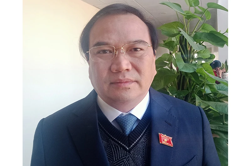 PGS, TS Nguyễn Công Hoàng, Giám đốc Bệnh viện Trung ương Thái Nguyên, đại biểu Quốc hội tỉnh Thái Nguyên.