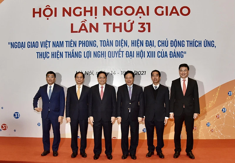 Thủ tướng Phạm Minh Chính dự Hội nghị Ngoại giao lần thứ 31.
