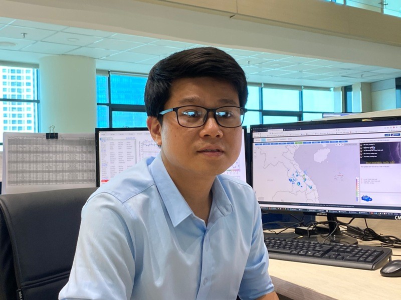 Ông Nguyễn Hữu Thành, Phó Trưởng phòng Dự báo thời tiết Trung tâm Dự báo Khí tượng thủy văn quốc gia.