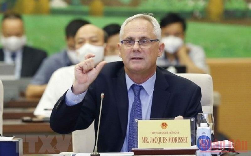 Ông Jacques Morisset, Chuyên gia Kinh tế trưởng của Ngân hàng Thế giới tại Việt Nam. (Ảnh: TTXVN)