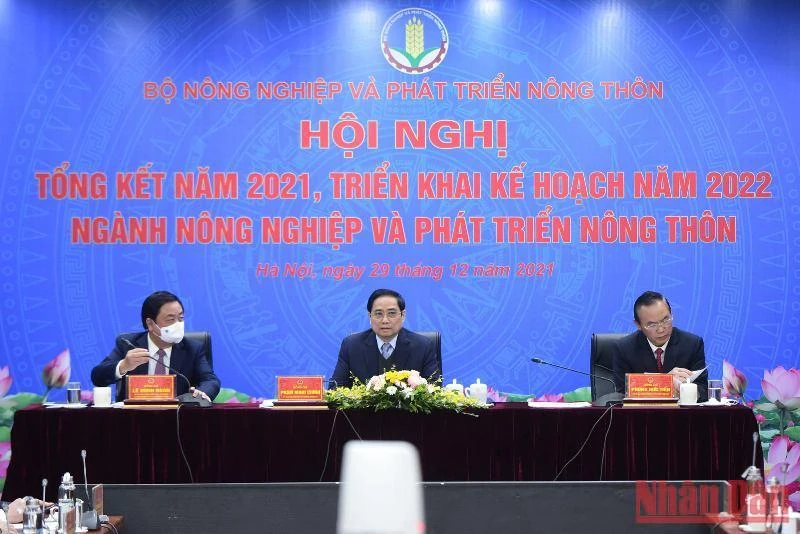 Hội nghị Tổng kết ngành nông nghiệp năm 2021 và triển khai kế hoạch năm 2022. 