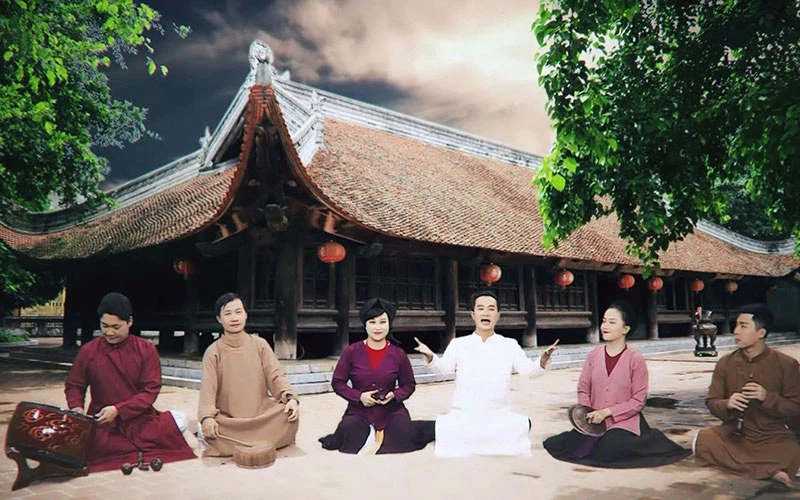Nhóm Xẩm Hà Thành thể hiện bài hát Tiêu diệt Corona, sáng tác dựa trên điệu Xẩm Sai. 