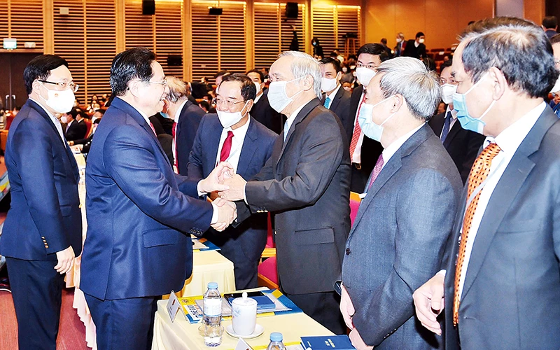 Hội nghị Đối ngoại toàn quốc triển khai thực hiện Nghị quyết Đại hội XIII của Đảng. Ảnh | Trần Hải