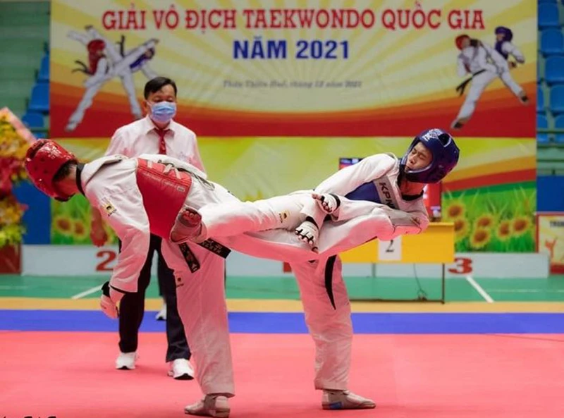 Cuộc diễn tập quan trọng của taekwondo Việt Nam. Ảnh: TOÀN TAE
