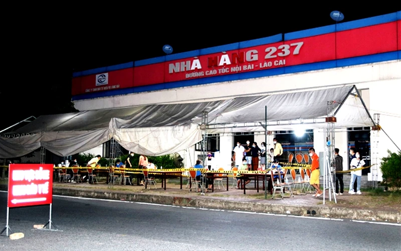 Lào Cai chỉ còn duy trì 1 chốt kiểm soát y tế tại Km237 trên cao tốc Nội Bài-Lào Cai.