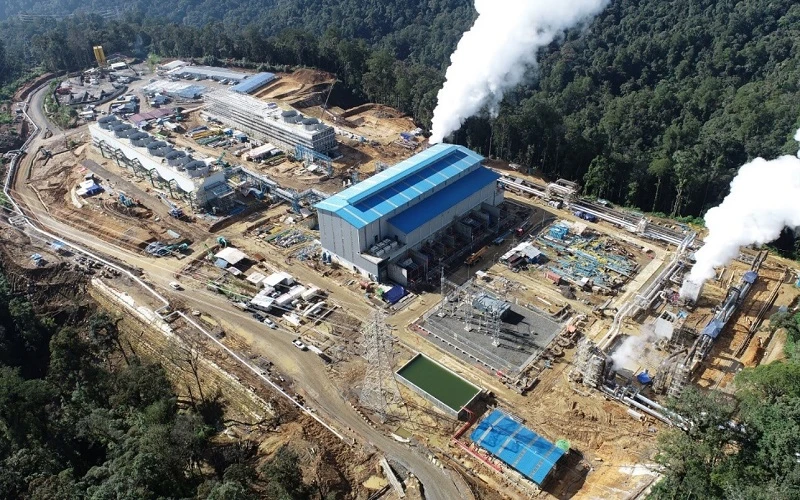 Nhà máy điện địa nhiệt Rantau Dedap I tại Indonesia. (Ảnh: supreme-energy.com)