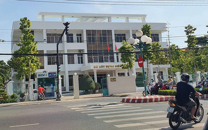 Trụ sở Sở Xây dựng tỉnh Kiên Giang.