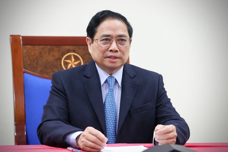Thủ tướng Phạm Minh Chính. (Ảnh Trần Hải)