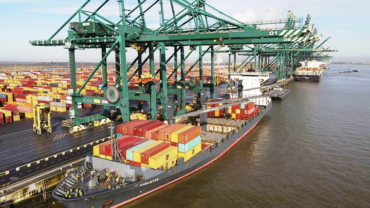 Cảng Antwerp là một trong những cửa ngõ giới buôn ma túy đưa cocaine vào châu Âu. Ảnh: SHUTTERSTOCK