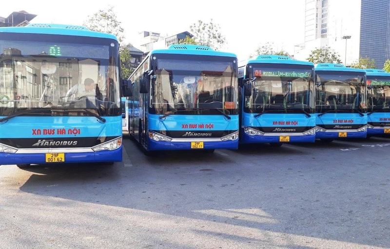 Xe buýt Hà Nội đã chuẩn bị sẵn sàng phương tiện để chạy lại 100% công suất. 
