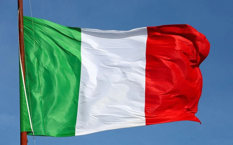 Quốc kỳ Italia. (Ảnh: Reuters)