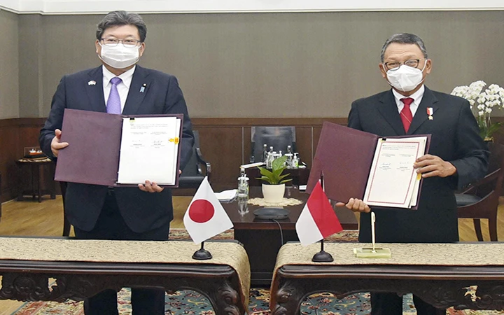 Nhật Bản và Indonesia thúc đẩy hợp tác trong lĩnh vực năng lượng. (Ảnh KYODO)