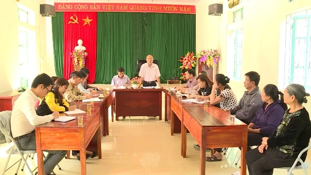Chi Bộ TDP 9 thuộc Đảng bộ thị trấn Mường Ảng sinh hoạt chi bộ định kỳ. (Nguồn: Cổng thông tin điện tử huyện Mường Ảnh)