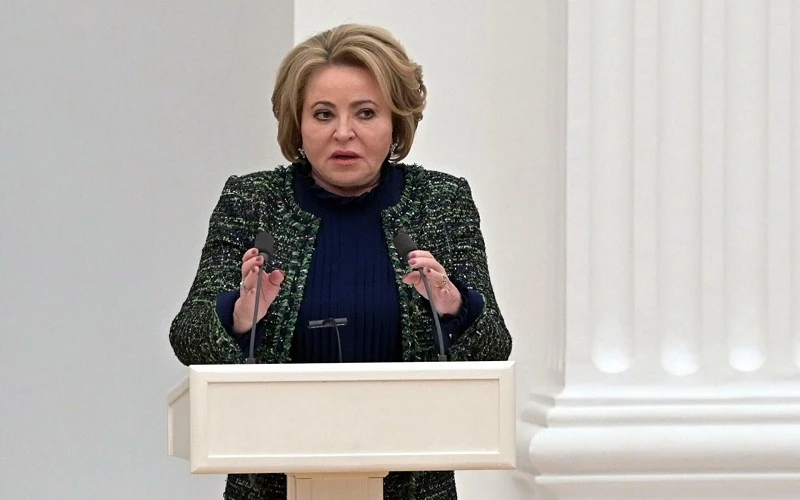 Chủ tịch Thượng viện Nga Valentina Matvienko. (Ảnh: Reuters)