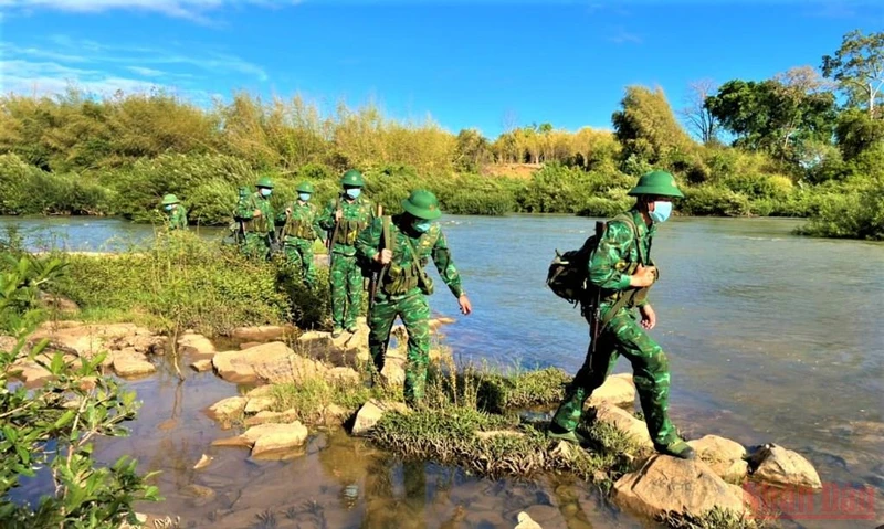Dấu ấn người lính biên phòng trên vùng biên giới Đắk Lắk
