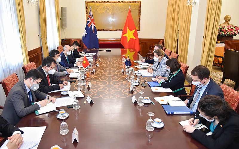Thúc đẩy quan hệ Đối tác chiến lược Việt Nam-Australia trên tất cả các trụ cột hợp tác