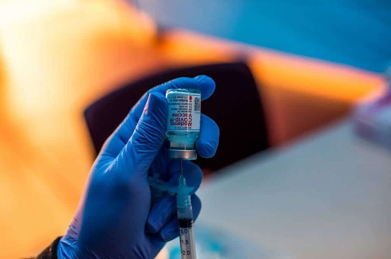 Vaccine ngừa Covid-19 của Moderna. (Nguồn: AFP)