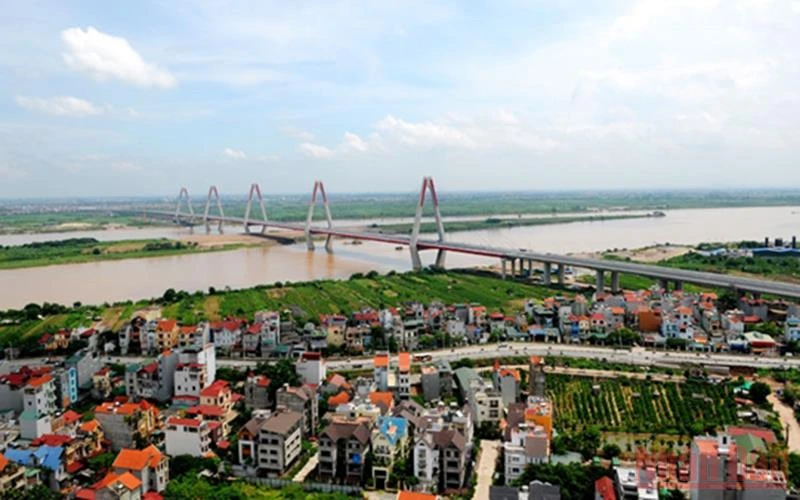 Quy hoạch phân khu hai bên sông Hồng đang được xây dựng để tạo thêm động lực phát triển Thủ đô.