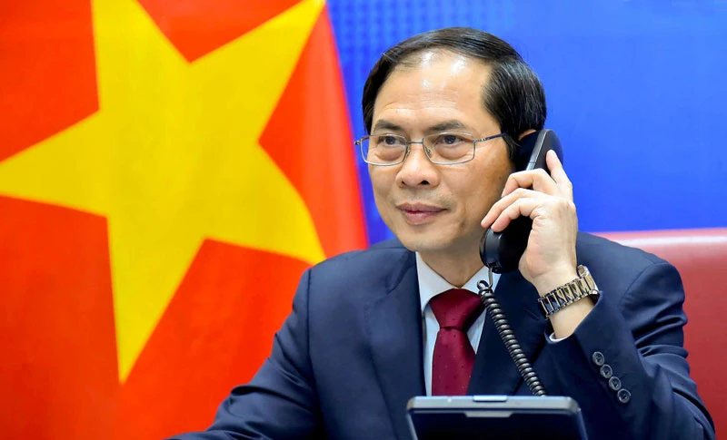 Bộ trưởng Ngoại giao Bùi Thanh Sơn. (Ảnh minh họa: Báo điện tử Chính phủ)