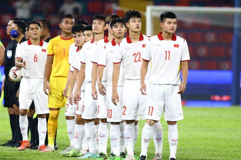 Các tuyển thủ U23 Việt Nam. (Ảnh: VFF)