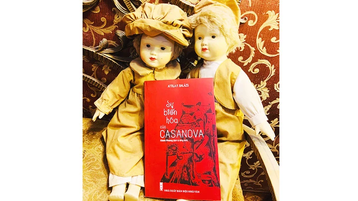 Sách “Sự biến hóa của Casanova”.
