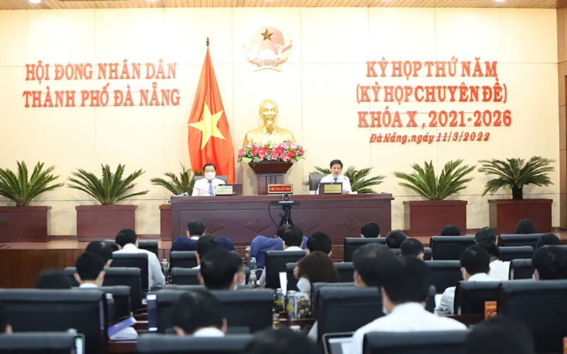 Kỳ họp thứ 5 Hội đồng nhân dân thành phố Đà Nẵng khóa X, nhiệm kỳ 2021-2026.