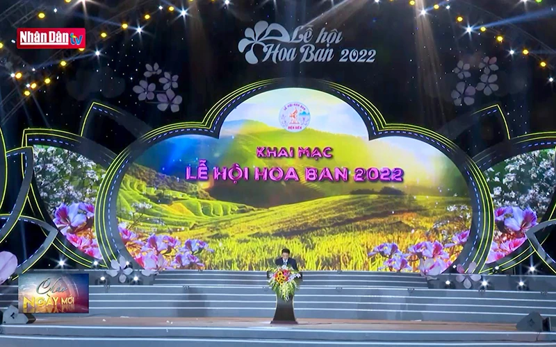 Khai mạc Lễ hội hoa ban Điện Biên 2022