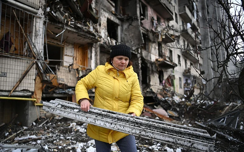 Chiến sự diễn ra ác liệt tại Ukraine.