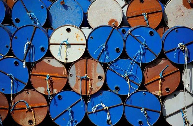 Các thùng dầu của tập đoàn Vermilion Energy (Canada). (Ảnh: Reuters)