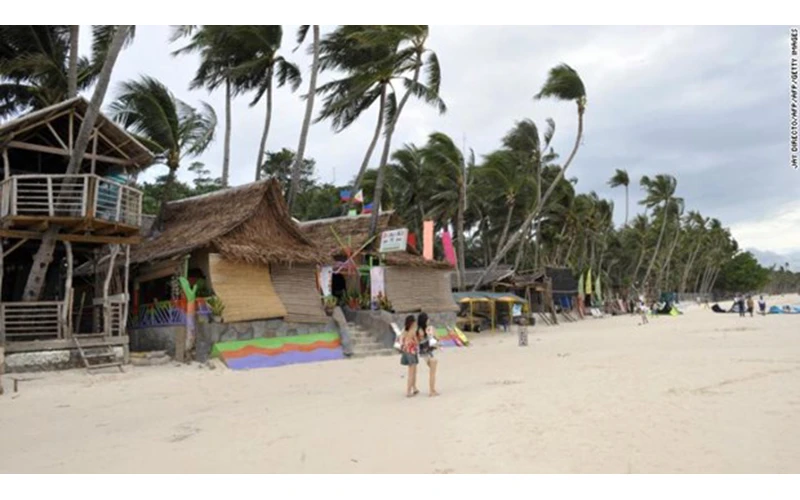 Bãi biển Boracay. (Nguồn: AFP)