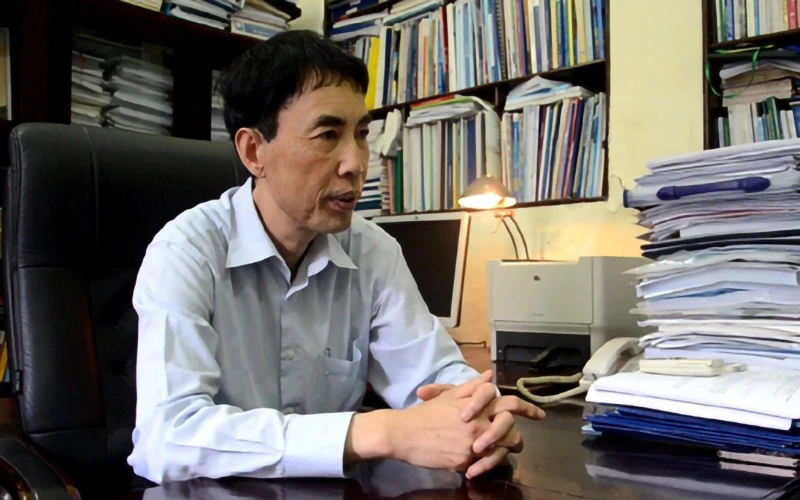Tiến sĩ Võ Trí Thành. nguyên Phó Viện trưởng Viện Nghiên cứu quản lý kinh tế Trung ương