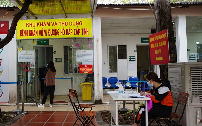 Số ca điều trị tại các cơ sở y tế trên địa bàn TP Hà Nội giảm mạnh thời gian gần đây. 