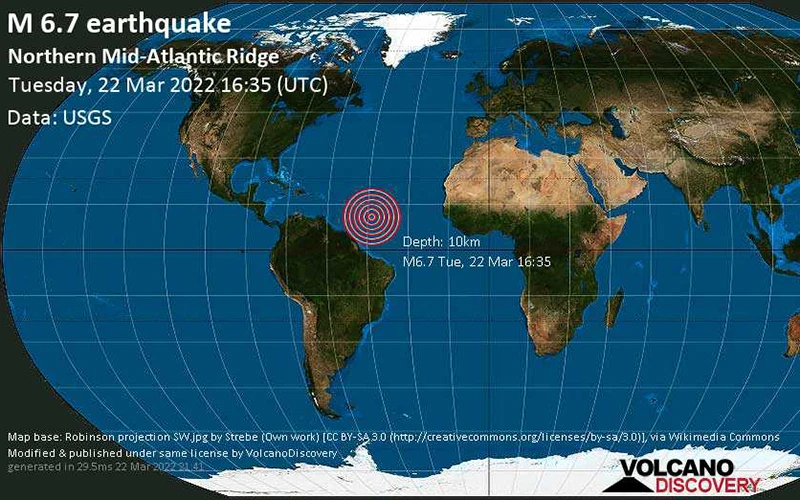 (Nguồn: volcanodiscovery.com/TTXVN)