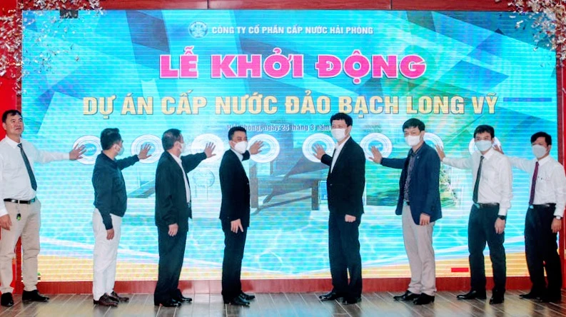 Khởi động dự án cấp nước sạch cho huyện đảo Bạch Long Vĩ.