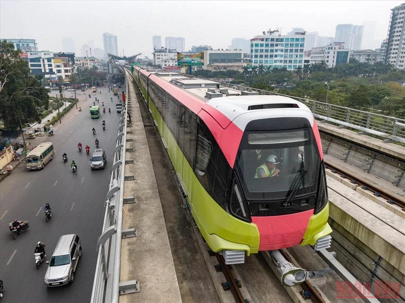 Dự án đường sắt đô thị Nhổn-Ga Hà Nội được nghiên cứu kéo dài đến Hoàng Mai.