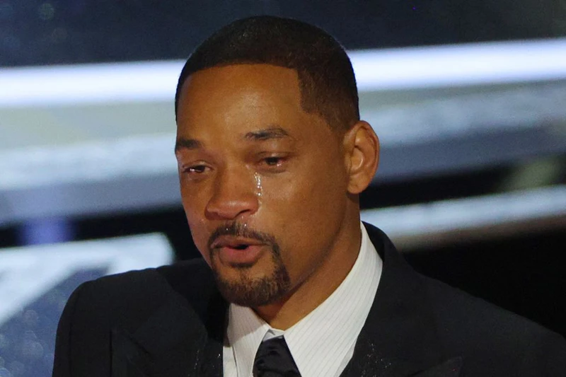  Nam diễn viên Will Smith có bài phát biểu đẫm nước mắt sau khi giành giải Oscar đầu tiên trong sự nghiệp của mình. (Ảnh: REUTERS) 