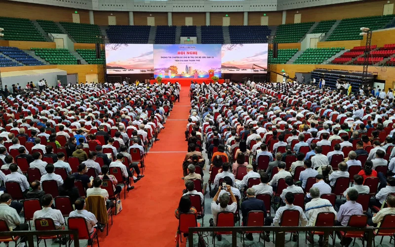 Hội nghị Thông tin chuyên đề dành cho Bí thư chi bộ khu dân cư thành phố Đà Nẵng.