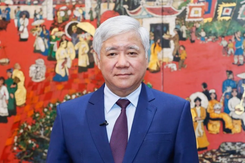 Chủ tịch Ủy ban Trung ương Mặt trận Tổ quốc Việt Nam Đỗ Văn Chiến.