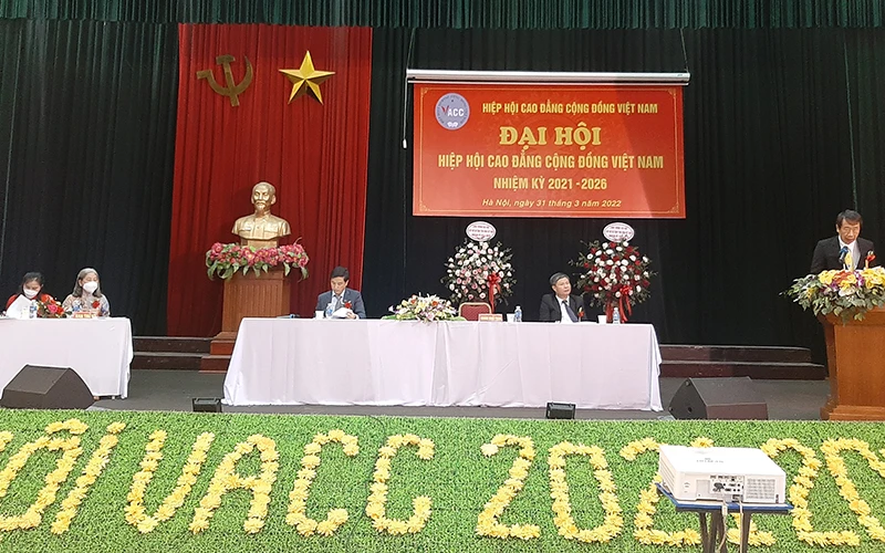 Đại hội Hiệp hội Cao đẳng cộng đồng Việt Nam nhiệm kỳ 2021-2026.