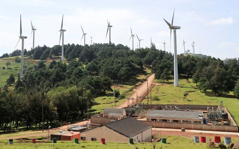 Các turbine điện gió ở Nairobi, Kenya. (Ảnh: Reuters)