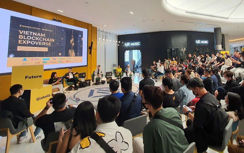 Sự kiện Vietnam Blockchain Expoverse tại Dubai. 