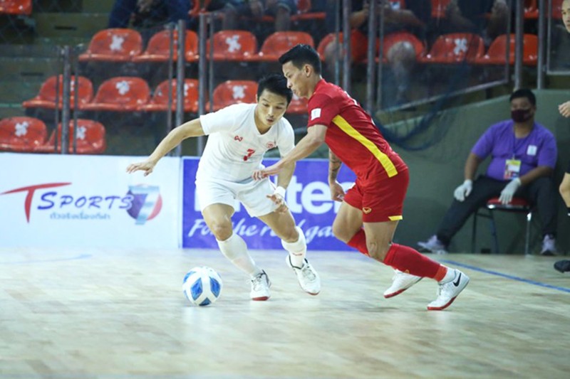 Cuộc so tài giữa Việt Nam và Myanmar bất phân thắng bại sau 40 phút. (Ảnh: MFF)